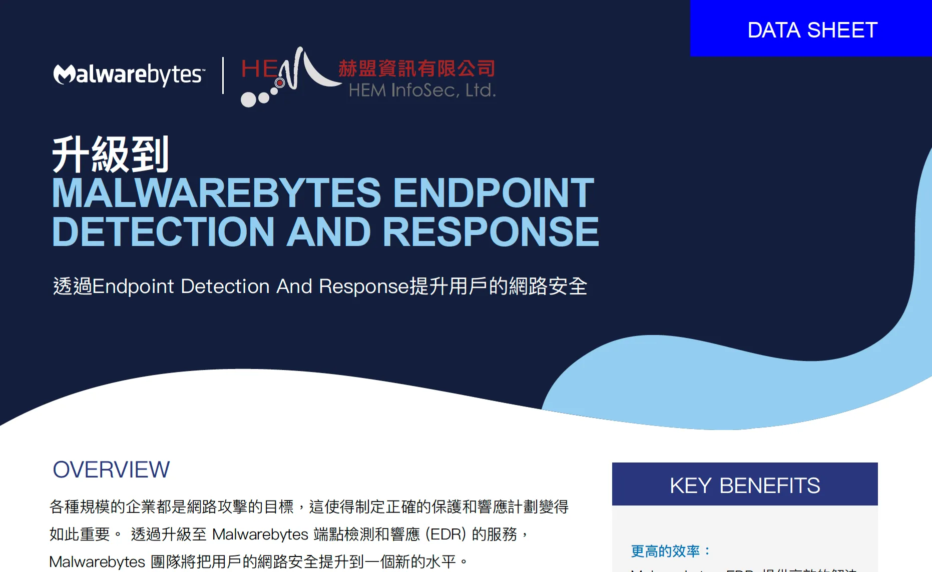 赫盟資訊有限公司 | ThreatDown (Malwarebytes) 端點保護 / EDR / MDR